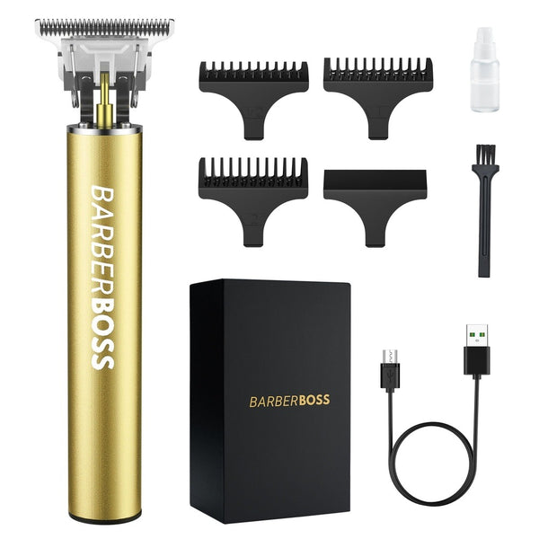 BarberBoss QR-2070 Beard & Hair Trimmer T-Blade-Travel Friendly