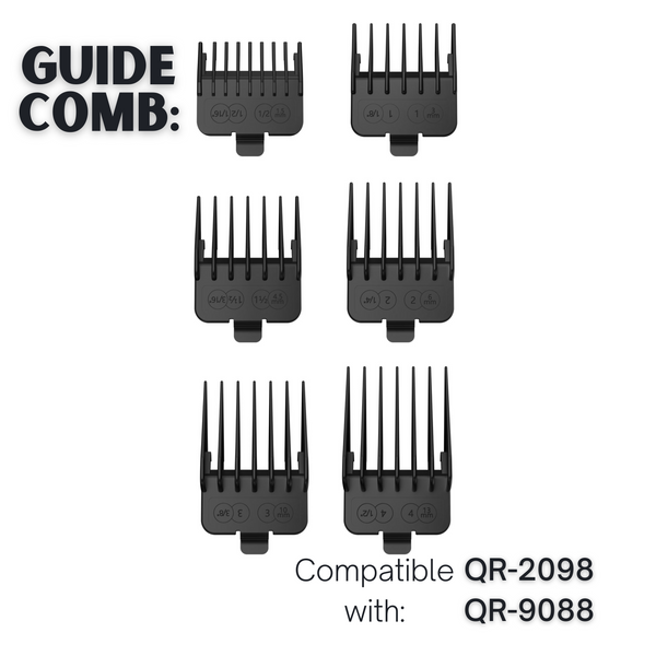 QR-2098/9088 BarberBoss Basic Comb Guards Various Sizes