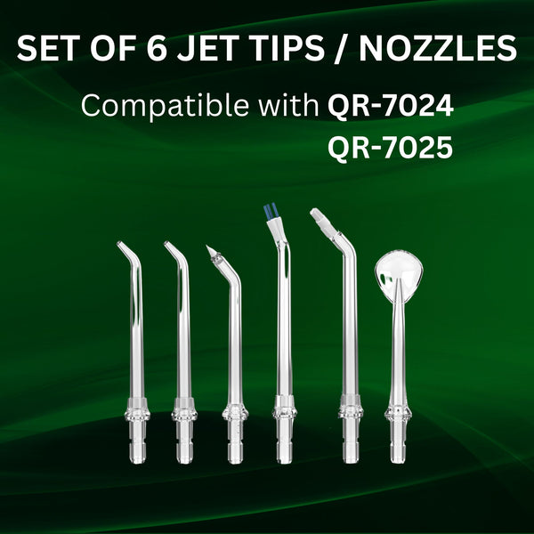 BarberBoss QR-7024/5 Set of 6 Jet Tips / Nozzles