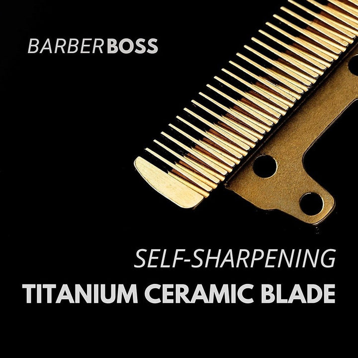 BarberBoss Hairclipper QR - 2081 Waterproof Hair Clippers for Men, Kids & Family - BarberBoss | Look Your Best, Everyday