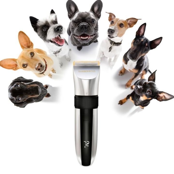 BarberBoss Pet QR - 9082 Professional Dog Grooming Clippers Kit - BarberBoss | Look Your Best, Everyday