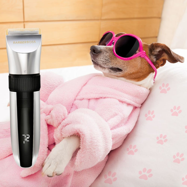 BarberBoss Pet QR - 9082 Professional Dog Grooming Clippers Kit - BarberBoss | Look Your Best, Everyday