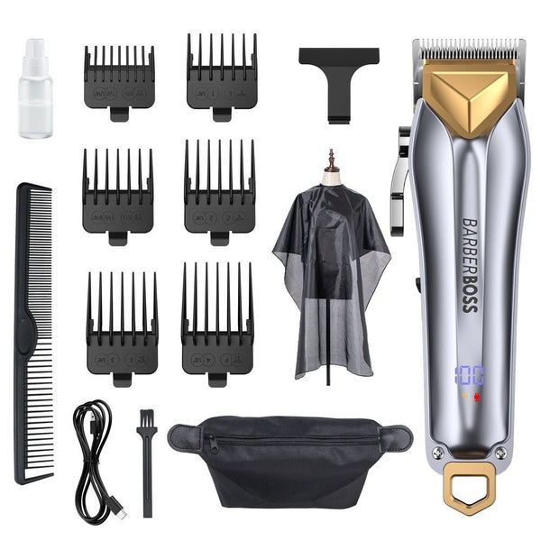 BarberBoss QR - 2098 Men’s Professional Beard & Hair Trimmer - Mens Grooming Kits - BarberBoss | Look Your Best, Everyday