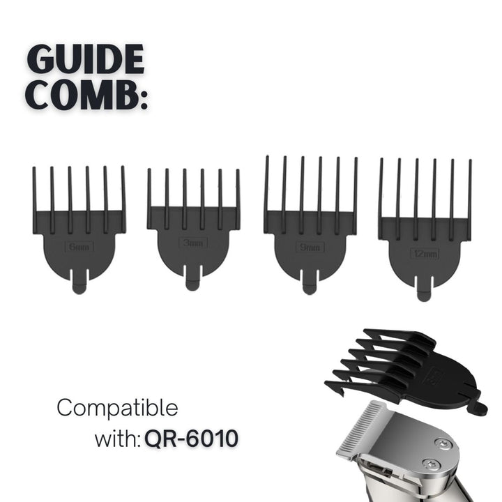 BarberBoss QR - 6010 Hair Comb Guards Various Sizes - BarberBoss | Look Your Best, Everyday