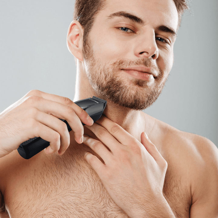 BarberBoss QR - 6055 3 - in - 1 mens grooming kits including Nose Hair Trimmer - BarberBoss | Look Your Best, Everyday