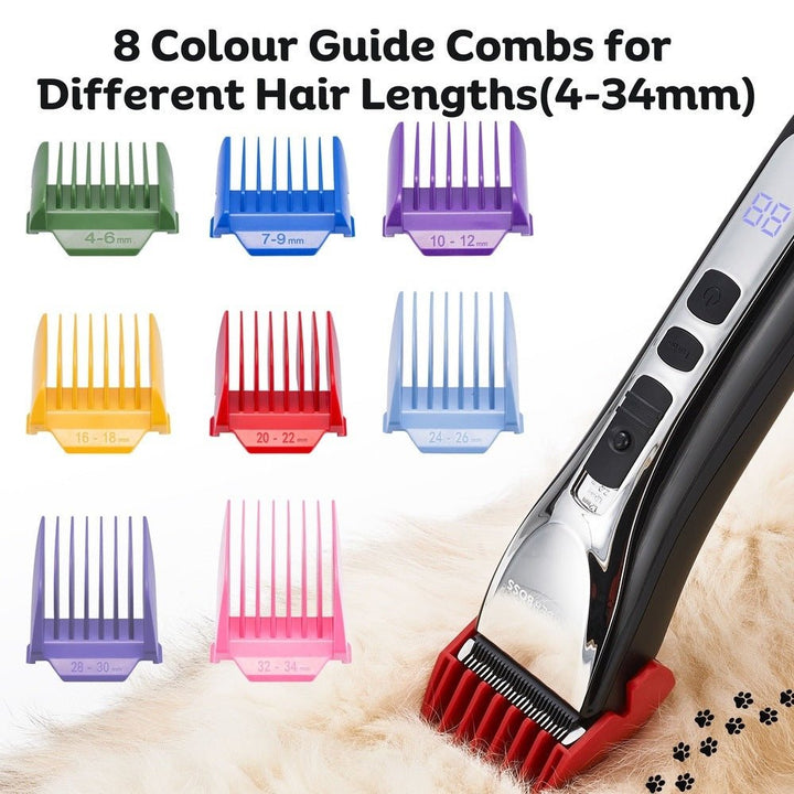 BarberBoss QR - 9086 Professional Pet Grooming Kit Cordless - Low Noise - BarberBoss | Look Your Best, Everyday