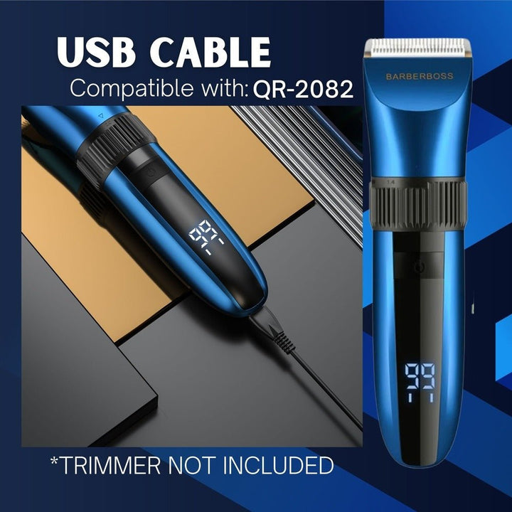 QR - 2082 USB Authentic Charging Cable - BarberBoss | Look Your Best, Everyday