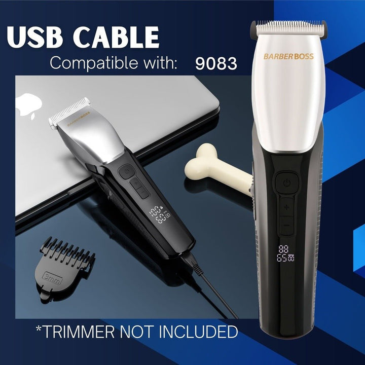 QR - 9083 USB Authentic Charging Cable - BarberBoss | Look Your Best, Everyday