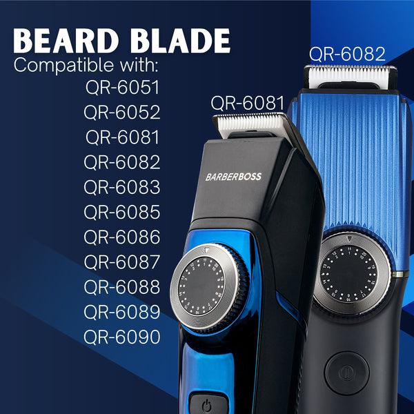 QR-6051/52/81/2/3/5/6/7/8/9/90 Beard trimmer blade